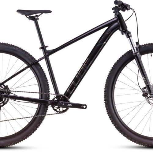 Cube Aim Pro 2025 black’n’slateblack – uniwersalny hardtail MTB na każdy teren